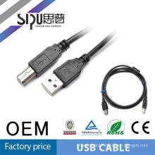 SIPU high quality black 2.0 usb printer cable usb to scsi